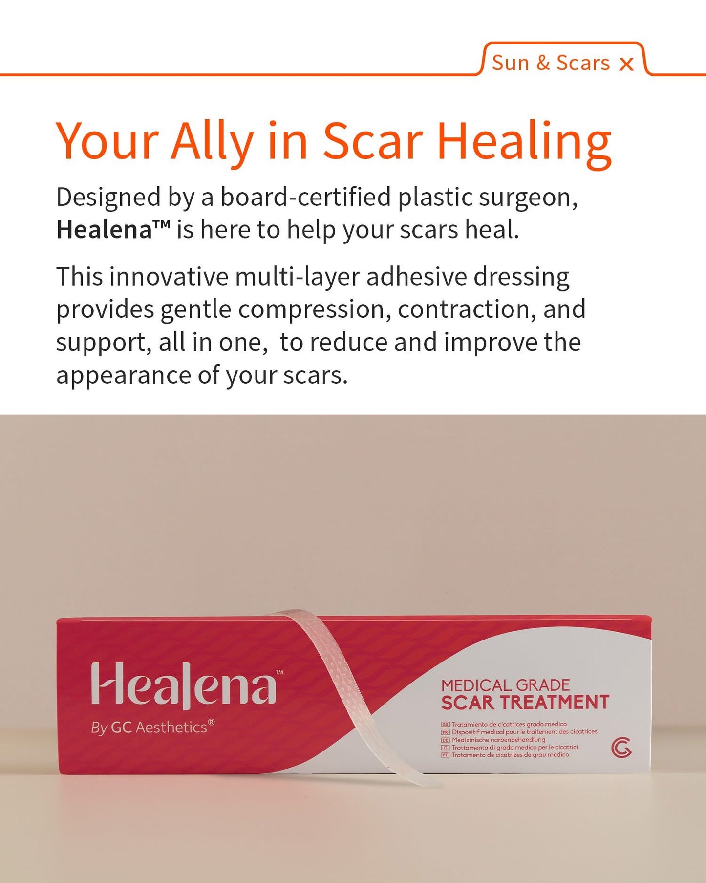Healena – Tratamiento avanzado para cicatrices